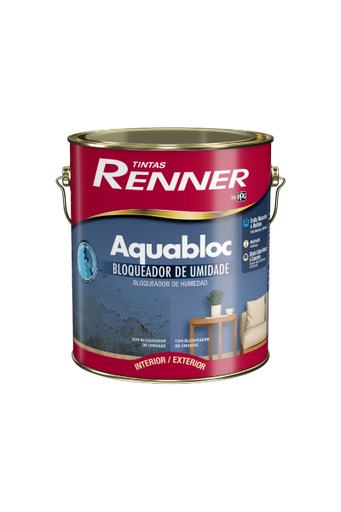 [101904] Pintura Bloqueador de Hum. Aquabloc 3,6L Renner 250.01
