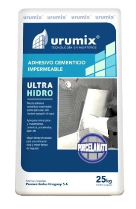 [102596] Adhesivo Urumix Ultra Hidro Porcelanato x 25 Kg