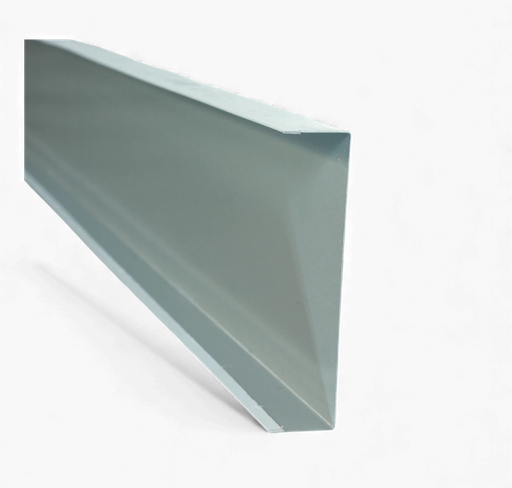 [101828] Lateral Iso-Panel 80 mm - Tipo U - Blanco 3m Gotero - Caida