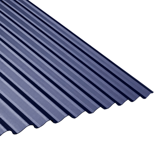 [101813] Chapa Prepintada Techo - 0.41mm/Cal 26 x 1m Ondulada ARMCO