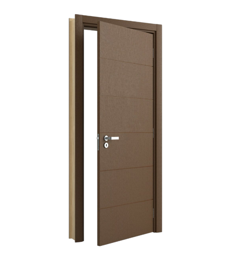 [101806] Puerta Interior Vert Bella IPE Marron 78cm x 2.05m x M14cm