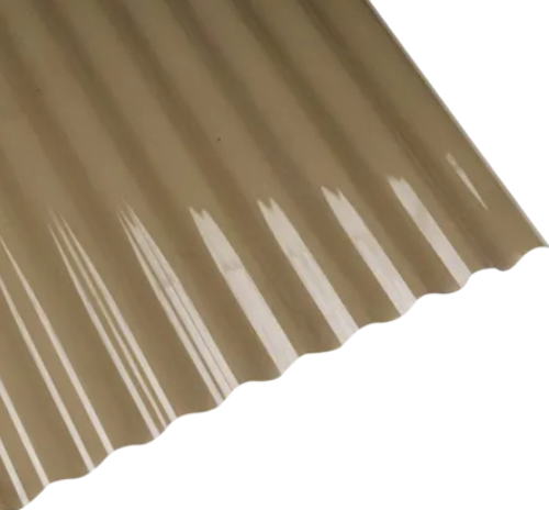 [101792] Policarbonato Ondulado Bronce Ancho Util 1,16m x 3,66m x 0,8mm