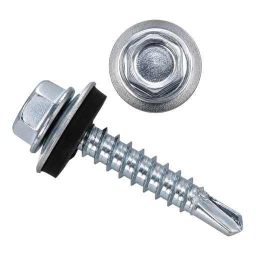 [101741] Tornillo PM Hexagonal C/Junta Goma Chapa 6.3 x 100mm