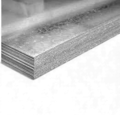 [101710] Chapa Lisa 1.2m x 1m - 0,45mm - Cal 25 Prepintada (Blanco)