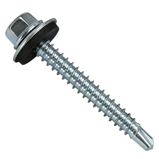 [101381] Tornillo PM Hexagonal C/Junta Goma Chapa 6.3 x 120mm