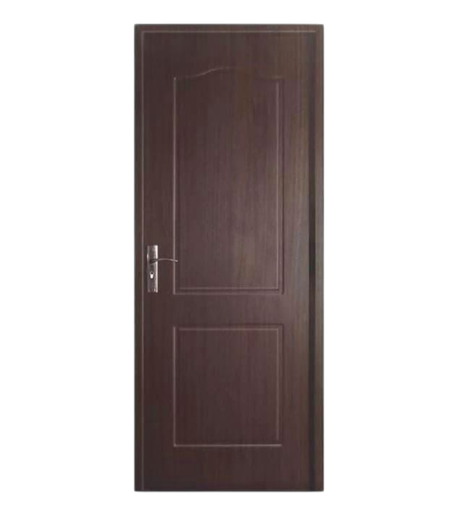 [101356] Puerta MDF+Film PVC+Contramarco Colonial Marron Derecha