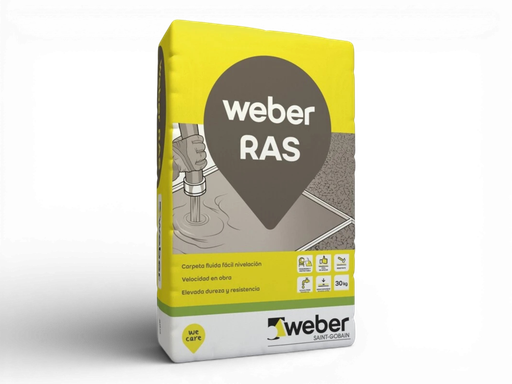 [101344] Weber Ras - Auto Nivelante Pisos 30 Kg
