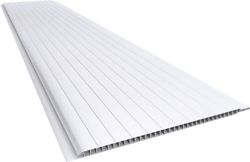[101301] PVC Cielo Raso Blanco Frisado - Plasbil 4mm x 20cm x 4m x UN