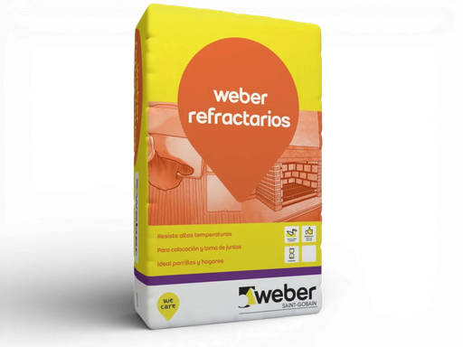 [101254] Weber Adhesivo Pegamento Para Ladrillos Refractarios 5 kg