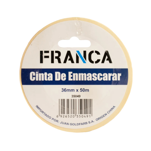 [101212] Cinta de Enmascarar 36mm x 50m - Franca