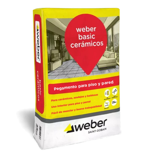 [101130] Weber Basic Para Ceramicas - 25Kg