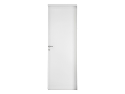 [101111] Puerta MDF Interior Oblak Practika Blanca 75 x 2.035m x 100mm  Derecha