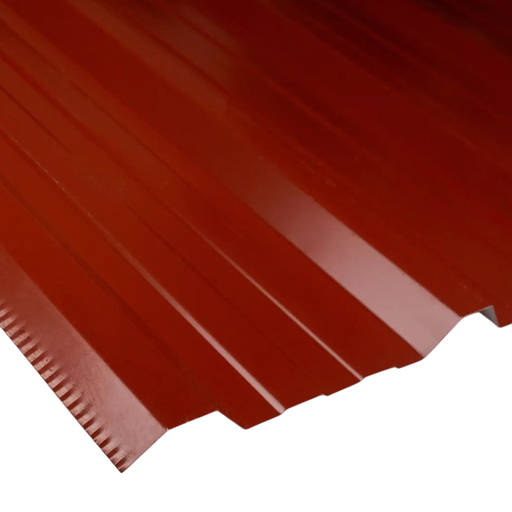 [101023] Chapa Trapezoidal Prepintada Terracota - Cal 26 Util 1m AGP