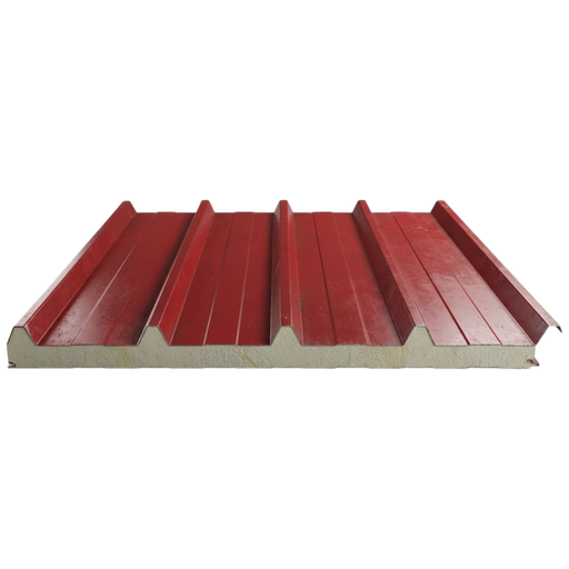 [101017] Iso-Panel Techo Trapezoidal 140mm/100mm Terracota Cal25 95cm