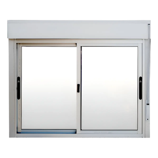 [100916] Aluminio Ventana Serie 20 - 180cm x 120cm + Monoblock PVC