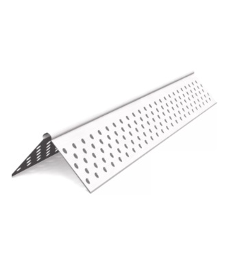 [100856] Cantonera PVC Sin Malla Doble Rebaje x 3m