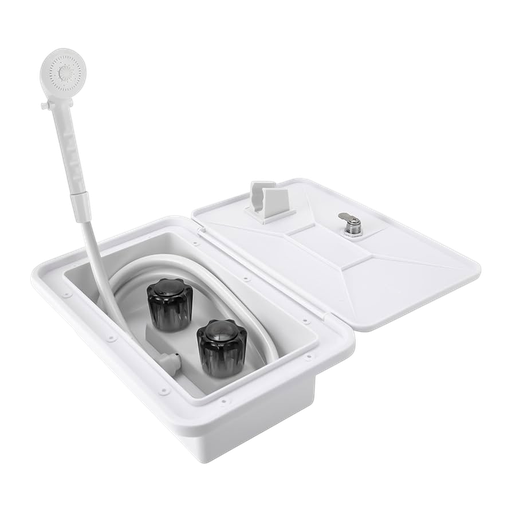 [100831] RV Ducha Exterior Box PVC - Motorhome