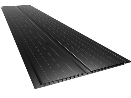 [100725] PVC Cielo Raso Negro - Plasbil 7mm x 20cm x 6m