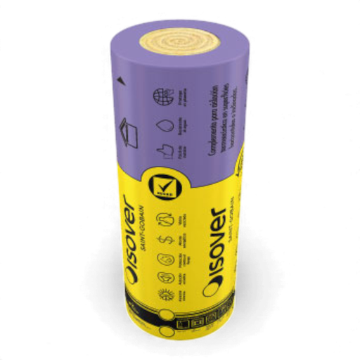 [100668] Lana de Vidrio ISOVER 50mm - 1,2m x 18m - 21,6 m2