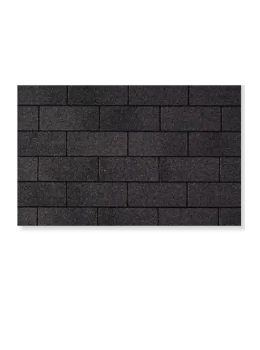 [100645] Teja Americana Plana Negra - 3 m2 Pack - IKO