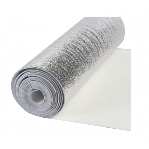[100642] Polyespuma Manta Aislante Aluminio 10mm - 20m - Solape AD