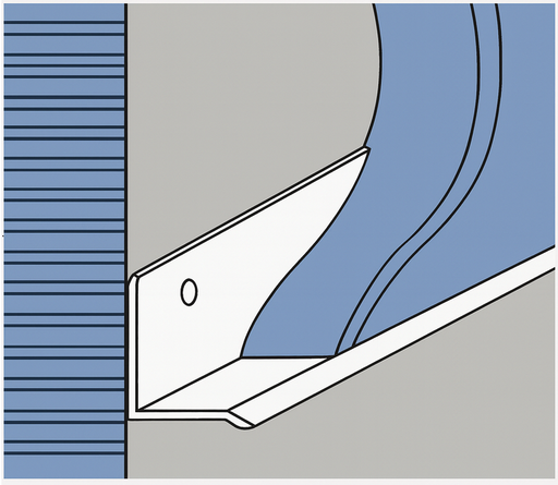 [100624] Perfil de Arranque EIFS Botagua Vinyl Corp x 2'' - 50mm x 3,05m