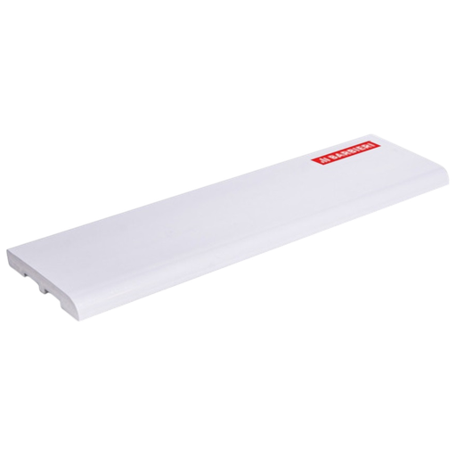 [100324] Zocalo PVC Classic Blanco 12mm x 80mm x 3 m - Barbieri