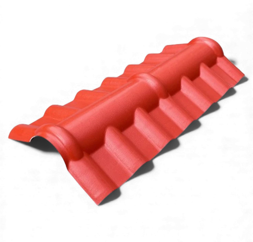 [100289] Media Semi Cumbrera Teja Euro Panel - 3.2 m