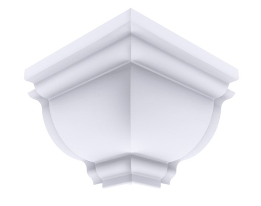 [100261] PVC Esquinero Exterior Blanco Plasbil - Premium