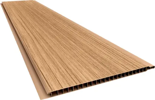 [100256] PVC Cielo Raso Laminado Madera 8mm - 5,5m x 25cm - Unidad