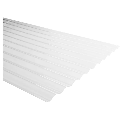 [100240] Policarbonato Ondulado Incoloro Ancho Util 1,16m x 3,05m x 0,8mm