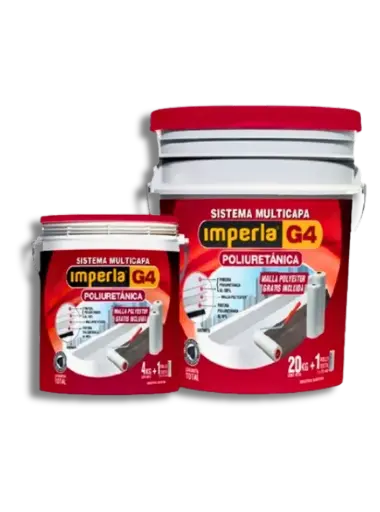 [100133] Membrana Liquida Poliuretanica Imperla G4 - 4L - Blanco