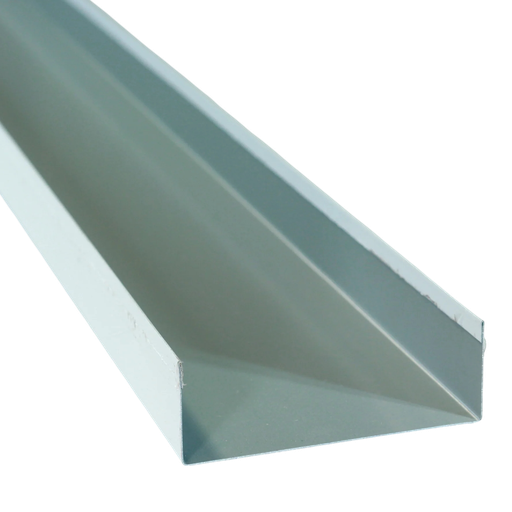 [100112] Lateral Iso-Panel 100mm x 3m Tipo U Blanco Exterior MID 