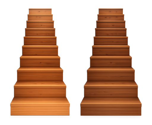 [100074] Escalera SPC Piso Vinílico Huella1.2m x 30 Contrahuella 1.2m x 20cm