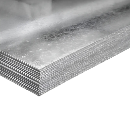 [100046] Chapa Aluminizada Lisa - 1,22m x 1m - Cal 26 - LISA