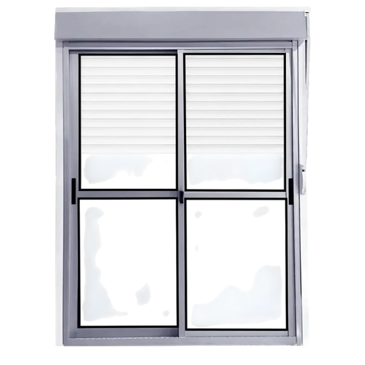 [100036] Aluminio Ventana Serie 25 - 150cm x 200cm + Monoblock PVC