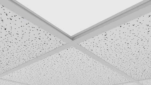 [100002] Cielo Raso Desm. 61cm x 61cm Delta Fissured 4.46m2 x Caja