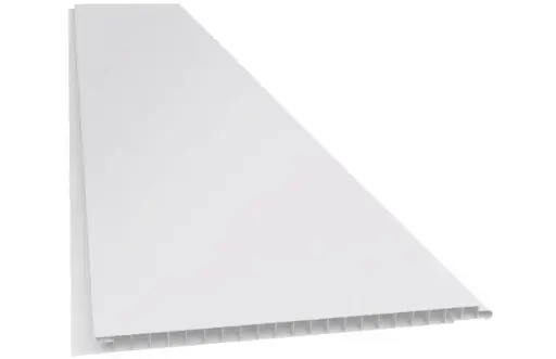 [102597] PVC Cielo Raso Blanco Liso (Junta Seca) - Plasbil 7mm x 20cm x 6m