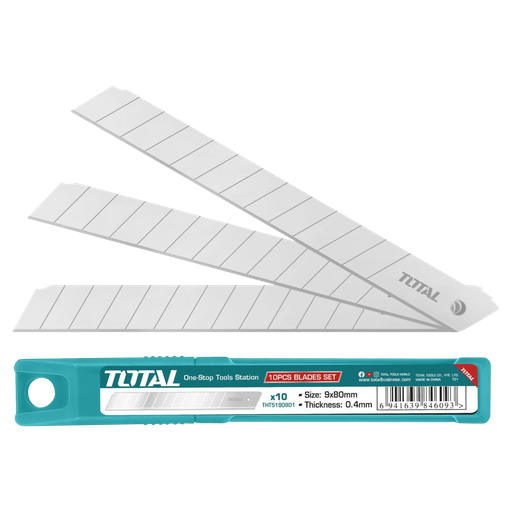 [102602] Hoja de Trincheta Set 10 UN Repuesto 9 x 80mm
