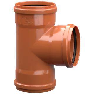 [102619] Ramal T - PVC REDI 200mm 90º - HH - Nicoll 9051987