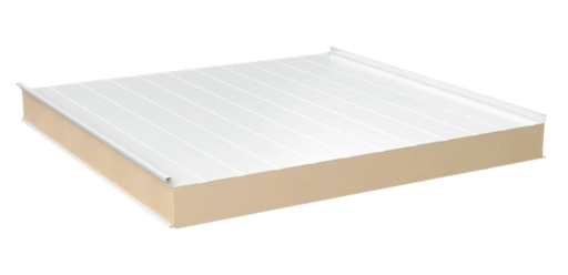 [102623] Termopanel Poliuretano PIR ISODEC HP 0.5mm x 120mm x 1,12m 7037