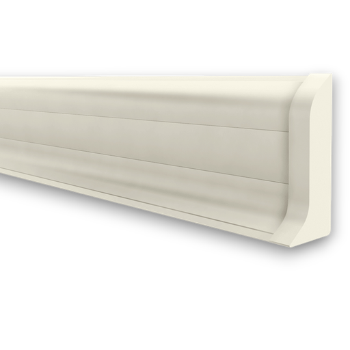 [102717] Terminal Izquierdo Zocalo PVC Plasbil Hielo