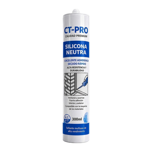 [102731] Silicona Neutra Transparente CT-PRO 300ml