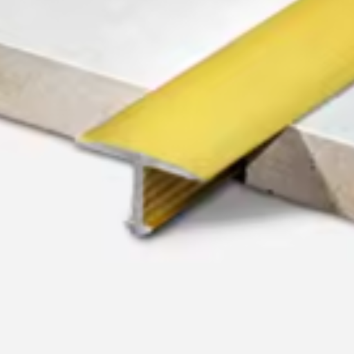 [102779] Perfil T Aluminio Dorado Bambú 3m x 5mm