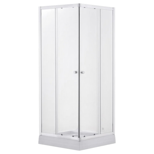 [102793] Cabina Ducha Cuadrada Blanca 80 x 80 x 200cm 1616692