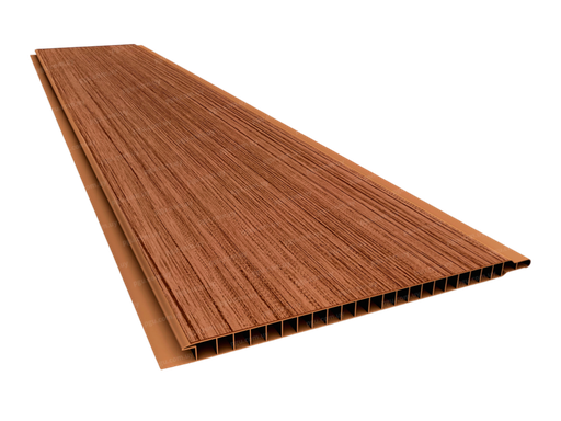 [102899] PVC Cielo Raso Roble Cerejeira - Plasbil 10mm x 20cm x 6m