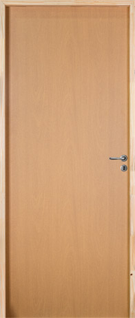 [102824] Puerta Interior MDF Nativa Oblak 2m x 80cm x 10cm IZQ
