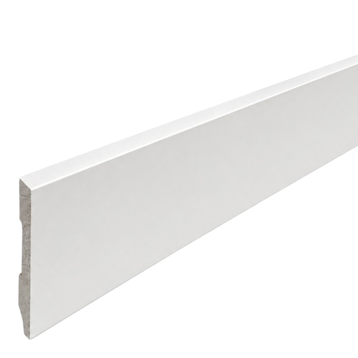 [102842] Zócalo de EPS Blanco Liso 15mm x 100mm x 2.4 mts