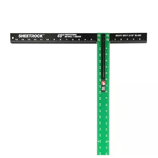 [102858] Escuadra Corte Yeso Sheetrock 48'' Aluminio 1,22m x 40cm