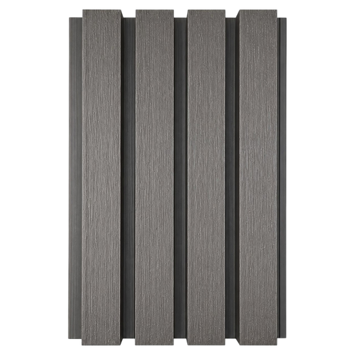 [102859] Revestimiento Wpc Exterior Negro - 25mm x 20cm x 2.9mts